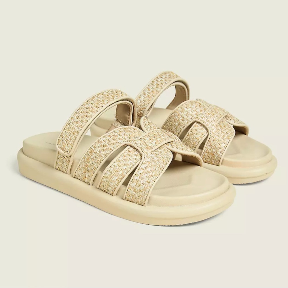 Dream Cloud h-band slip on woven sandal